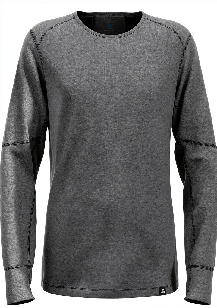 Maglia termica Odlo Active X-Warm indossata da bambino durante escursione invernale