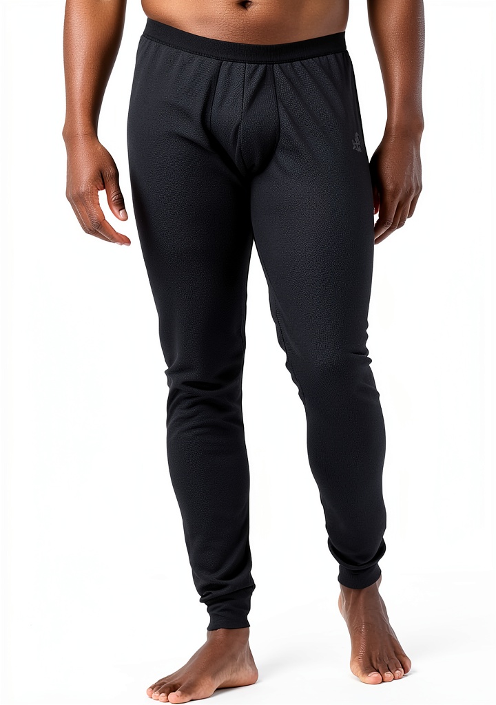 'Pantaloni termici Odlo Active F-Dry indossati durante una corsa'