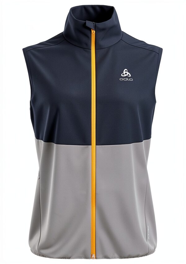 Gilet da corsa Odlo antivento caldo leggero per uomo-2