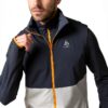 Gilet da corsa Odlo antivento caldo leggero per uomo-4
