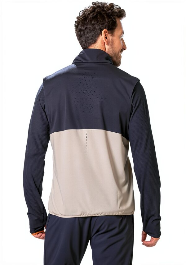 Gilet da corsa Odlo antivento caldo leggero per uomo-1