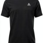 Camicia da corsa ODLO uomo poliestere running nero-0