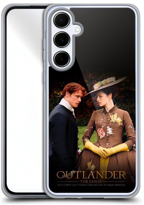 Head Case Designs Cover Soft Gel Outlander per Samsung Galaxy A55 5G –-0