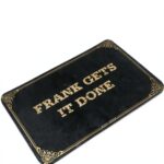 Zerbino STUDE vintage Frank Gets It Done per ingresso 65 x 90 cm-0