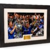 Didier Drogba Celebration Poster A4 Autografato Kitbags & Lockers-0
