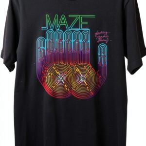 Frankie Beverly And Maze Shirt Nero 100% Cotone T-Shirt Fan Gift-0