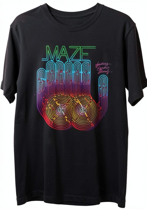 Frankie Beverly And Maze Shirt Nero 100% Cotone T-Shirt Fan Gift-0