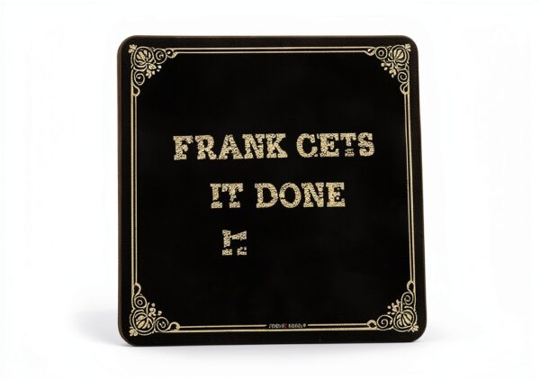 Zerbino STUDE vintage Frank Gets It Done per ingresso 65 x 90 cm-2