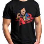 T Shirt A Team Series Frank Lupo – Nero, taglie S‑XXL-0