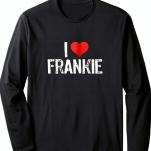 Maglia a Manica Amo Frankie - Unisex Adulto, Taglio Classico, Doppia-0