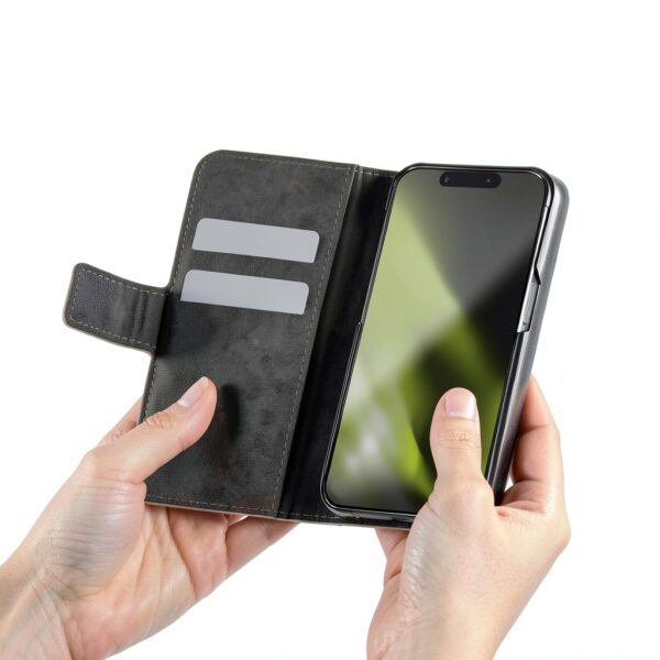 Head Case Designs Custodia Portafoglio in Pelle per Apple iPhone 16-2