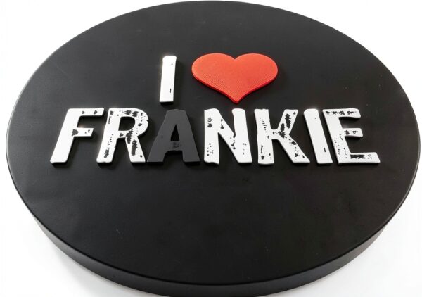 PopSockets Amo Frankie PopGrip Intercambiabile Black 260027-1