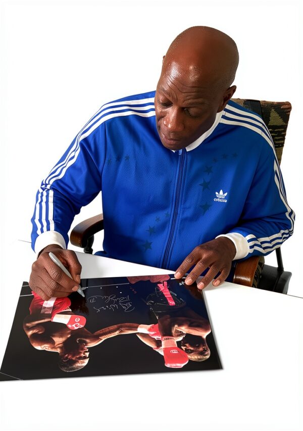 Foto di Boxe Frank Bruno Incorniciata Autografata 40x30 cm Exclusive-3