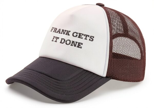 Cappello da baseball STUDE Frank Gets It Done – Design divertente,-0