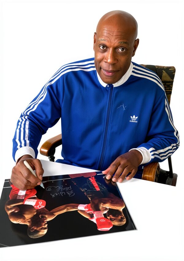 Foto di Boxe Frank Bruno Incorniciata Autografata 40x30 cm Exclusive-1
