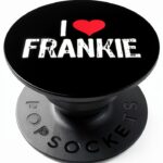 PopSockets Amo Frankie PopGrip Intercambiabile Black 260027-0