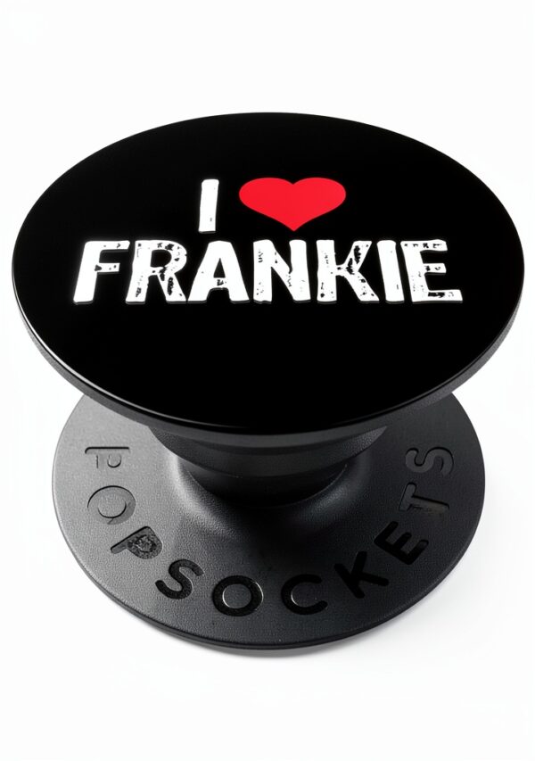 PopSockets Amo Frankie PopGrip Intercambiabile Black 260027-0