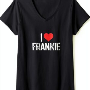 Amo Frankie Maglietta con Collo a V-0