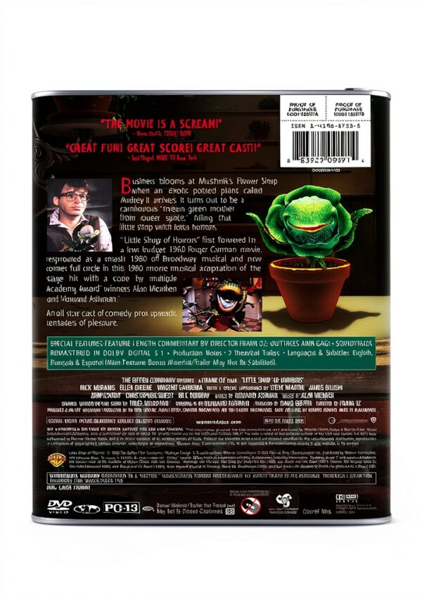 Little Shop of Horrors DVD Warner – Edizione Classica 1 Disco-1
