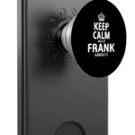 Keep calm FRANK t-shirt Felpa con cappuccio Regali PopSockets-0