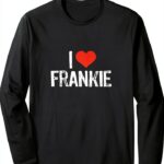 Maglia a Manica Amo Frankie - Unisex Adulto, Taglio Classico, Doppia-0