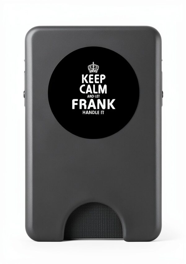 Keep calm FRANK t-shirt Felpa con cappuccio Regali PopSockets-1